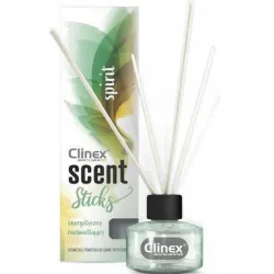CLINEX SCENT STICKS PATYCZKI ZAPACHOWE 45ML SPIRIT - ENERGETYCZNY, ROZŚWIETLAJĄCY